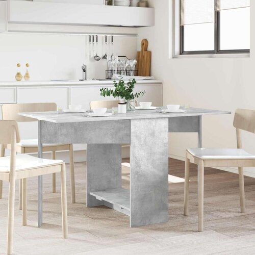  Blagovaonski stol 138 x 70 x 73 5 cm Konstruirano drvo - Betonska siva Cene