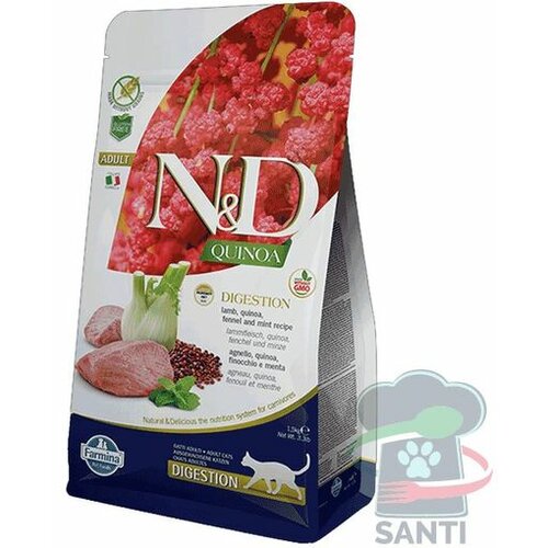 N&d Quinoa Digestion, Kinoa i Jagnjetina - 1.5 kg Cene