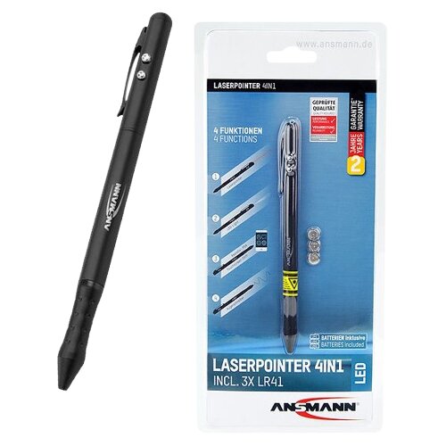 Ansmann Laser olovka Pointer, Crna Cene