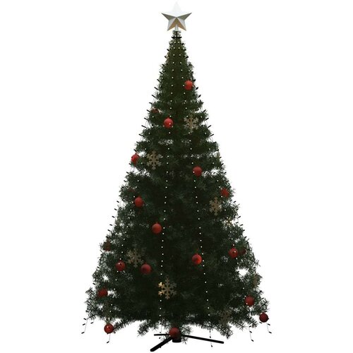 VidaXL Svjetla za drvce s 500 LED žarulja raznobojna 500 cm Slike