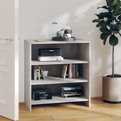 VidaXL komoda betonsko siva 70x40,5x75 cm iverna plo&amp;scaron;ča Slike