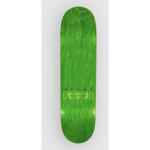 Opera Skateboards Clips 8.375&amp;quot; Skateboard Deck yellow Slike