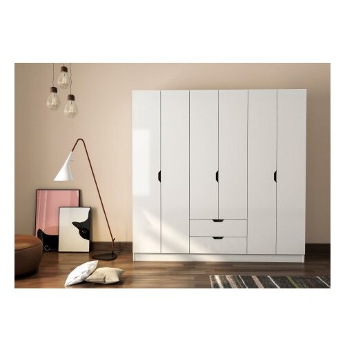 Hanah home ormar mat bele boje rb 157 Slike