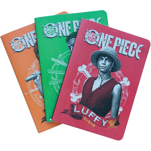 Grupo PAKET 3 ENODELNIH PRENOSNIKOV NETFLIX A5 - MONKEY D. LUFFY, RORONOA ZORO IN NAMI, (20837008) Cene