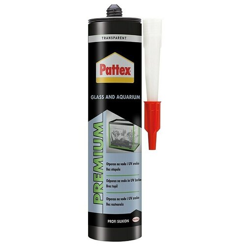  Silikon za brtvljenje prozora Glass &amp;amp; Aquarium (Proziran, 280 ml) Slike