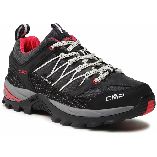 CMP Trekking čevlji Rigel Low Wmn Trekking Shoe Wp 3Q54456 Antracite/Off White 76UC