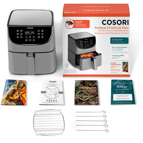 Cosori Air Fryer Friteza na vruć vazduh Premium siva Slike