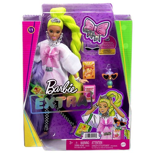 Mattel Barbie Extra lutka Neon 35938 Slike
