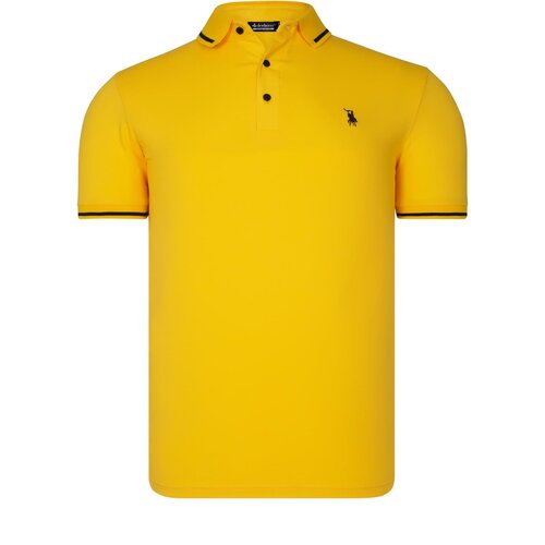 Dewberry T8586 MENS POLO COLLAR T-SHIRT-YELLOW Cijene