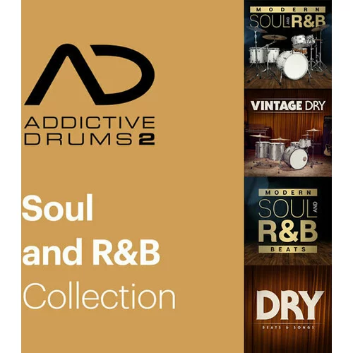 Xln Audio Addictive Drums 2: Soul & R&B Collection (Digitalni izdelek)