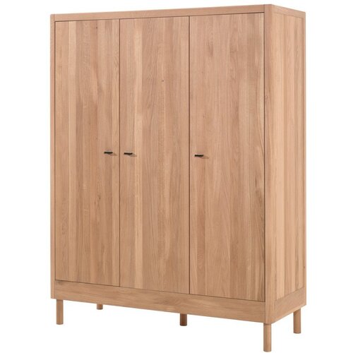 Vipack Dječja garderoba od punog hrasta u prirodnoj boji 146x190x55 cm Forrest – Cijene