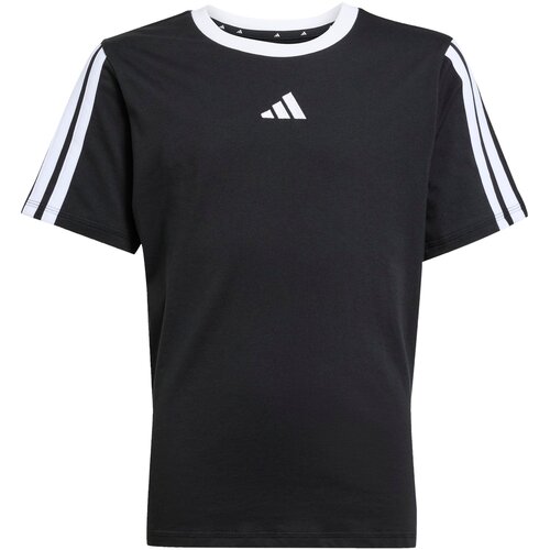 Adidas Funkcionalna majica &amp;#039;Essentials&amp;#039; črna / bela Slike