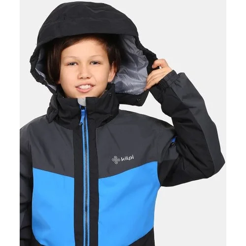 Kilpi Boys' ski jacket ATENI-JB Dark grey