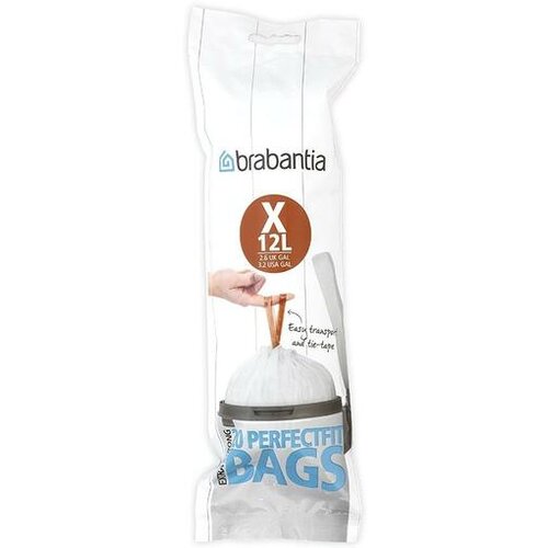 Brabantia PerfectFit Bin Liner Type X, 12 L, 20 Bags Cene