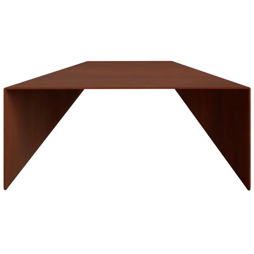 Profil za rubove vrta 10 kom. 100 x 15 x 5 cm Otporni čelik Rđa - Otporni čelik 100 x 15 x 5 cm 10 Slike