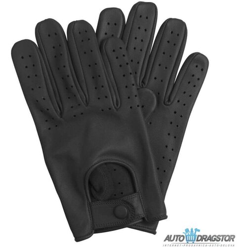 SW kožne rukavice za vožnju crne veličina s Slike