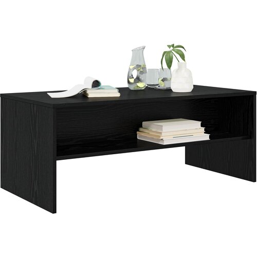  Kava Stol Crni hrast 100 x 50 x 40 cm Konstruirano drvo Slike