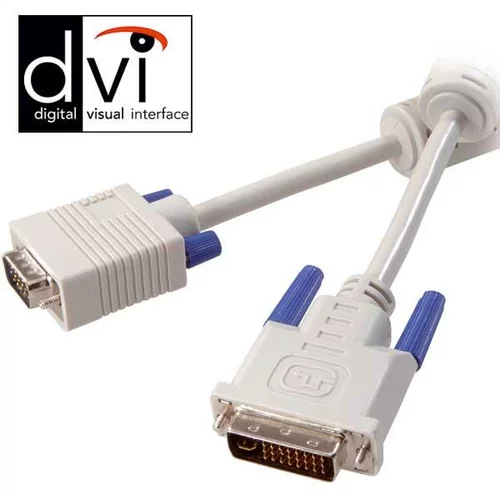 Vivanco DVI-I VGA Kabel za povezivanje,