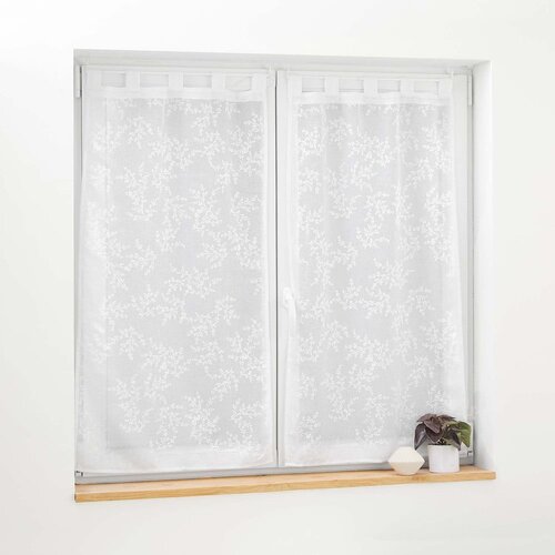 Douceur d int&amp;eacute;rieur Bijele prozirne zavjese u setu 2 kom 60x120 cm Karla &amp;ndash; Slike