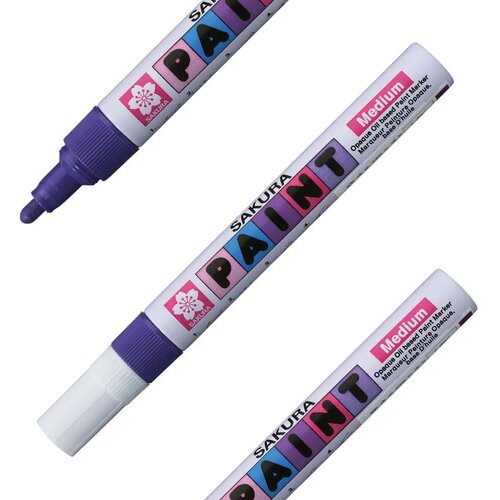 Royal Talens Paint marker, uljani marker, medium, purple, 2.0mm ( 672501 ) Slike