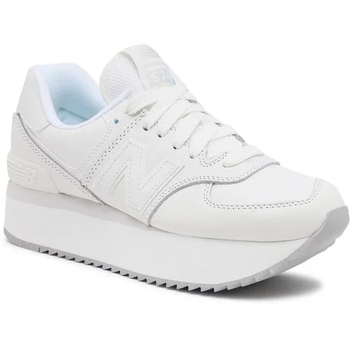 New Balance Superge WL574ZFW Bela