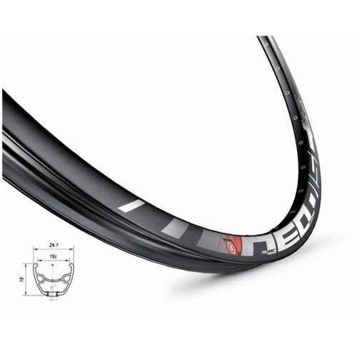 felga MACH1 neo disk 622 x 19 36 rupa crna Slike