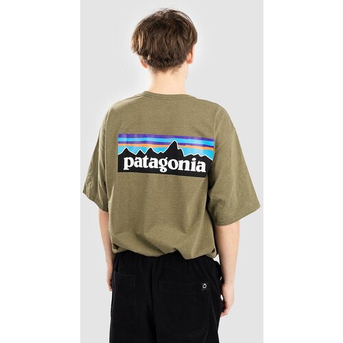 Patagonia P-6 Logo Responsibili T-shirt wyoming green Slike