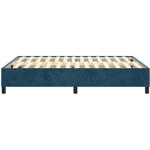  Okvir za krevet s oprugom tamnoplavi 140 x 200 cm bar&amp;scaron;unasti Slike