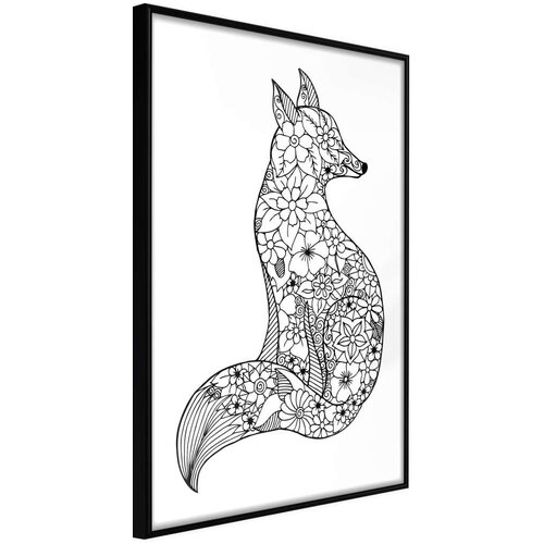  Poster - Openwork Fox 20x30 Slike