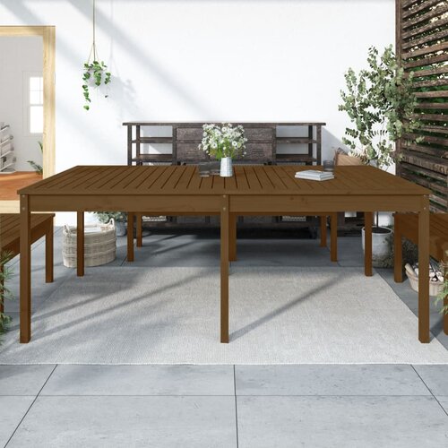  Vrtni stol boja meda 203,5 x 100 x 76 cm od masivne borovine Cene