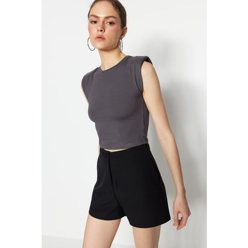 Trendyol Blouse - Gray - Slim fit Slike