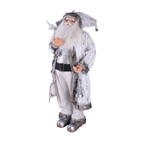 Festa deco santa 10 deda mraz srebrna 120cm ( 740059 ) Slike