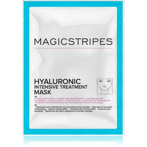 MAGICSTRIPES Hyaluronic Intensive Treatment Mask intenzivna hidrogelna maska s hialuronsko kislino 1 kos Slike
