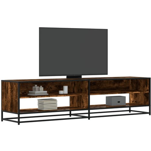 vidaXL TV omarica dimljeni hrast 180,5x40x46 cm inženirski les Cene