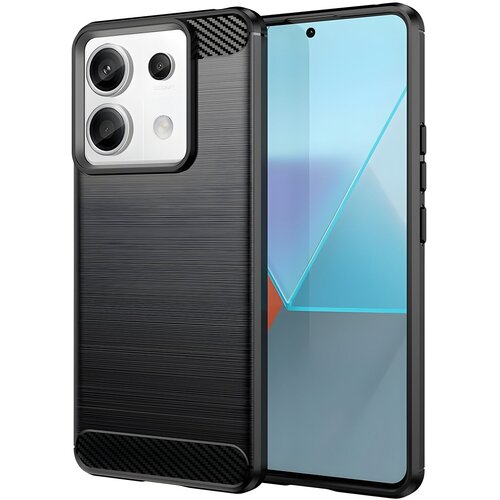 Futrola Carbon Shield TPU za Xiaomi Redmi Note 13 Pro/Poco X6 - Crna KP29166 Cijene