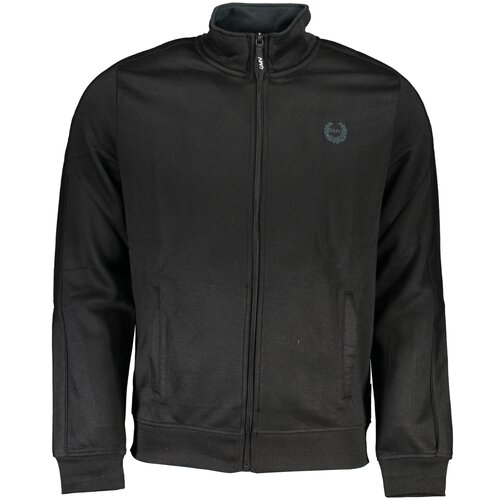 Gianmarco Venturi MEN&amp;amp;#39;S BLACK ZIP SWEATSHIRT Slike