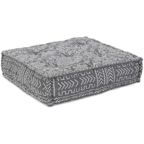  Modularni Pouf Svijetlosiva 70x70x36 Tkanina Cijene