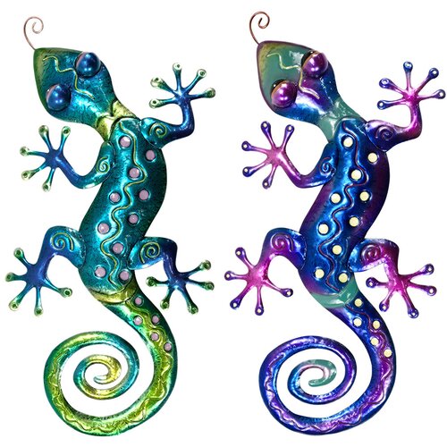 Signes Grimalt Kipci in figurice Lizard Adorno 2 Enoti Modra Cene