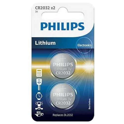  Baterija Philips Lithium coin 3V 2032B CR2032P2/01B Cene