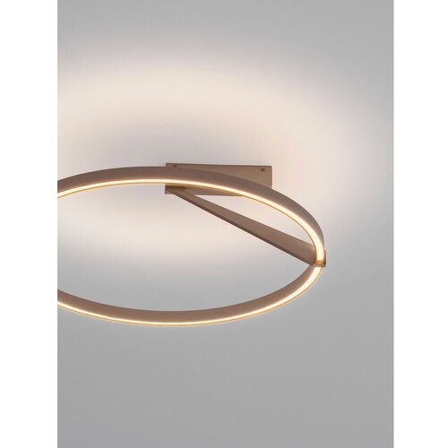 Nova Luce Aluminijasta LED zatemnitvena stropna svetilka v rožnato zlati Tilia &amp;ndash; Slike