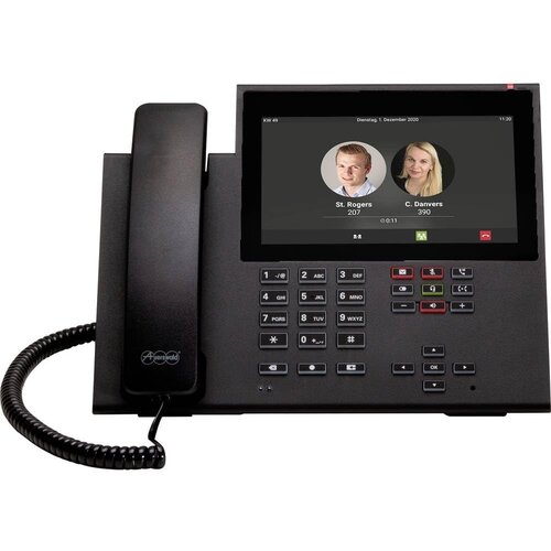 Auerswald COMfortel D-600 Analog telephone Black Cene