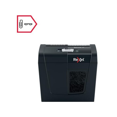 Rexel Uničevalec dokumentov secure x6 p4 4x40mm 2020122EU Slike