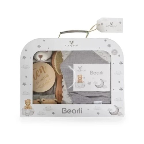 Cangaroo POKLON SET ZA BEBE 6U1 BEARLI GREY (CAN2234) Cene