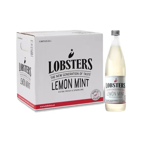 Lobsters Lemon Mint - 12 x 500 ml