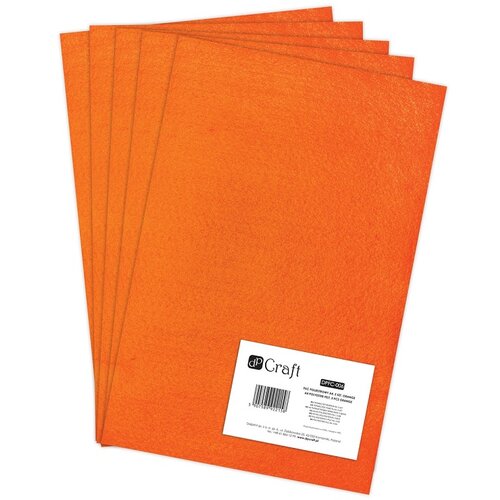 Artmie Dekorativni filc 30 x 20 cm ORANGE | 1ks Slike