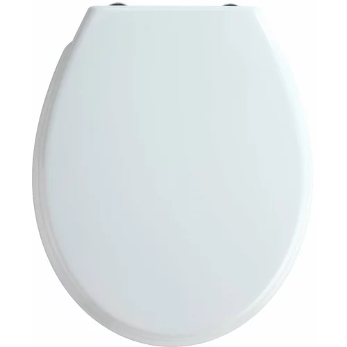 Wenko bijelo wc sjedalo s lakim zatvaranjem wenkoo bilbao, 44.5 x 37 cm