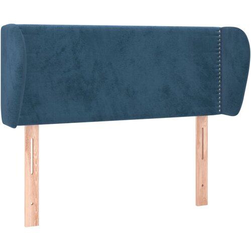 Maison Chic vzglavna omarica - nočna omarica - posteljna omarica z ušesi temno modro 93x23x78/88 cm žamet, (21713285) Cene