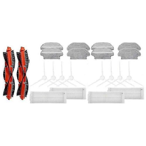 INORCO Hepa Filter Roller Spin Brush Mop za Xiaomi Mijia Lds Styj02ym/conga 3490 Viomi V2 Pro V3 robotski sesalnik, (21848678) Slike