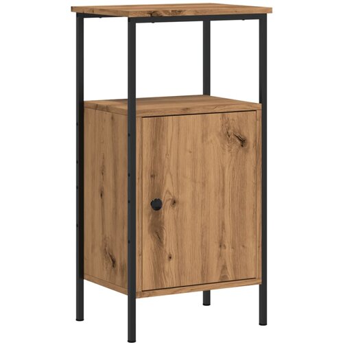 Maison Chic Nočna omarica - Nočna miza artisan hrast 41x31x80 cm inženirski les, (21687770) Slike