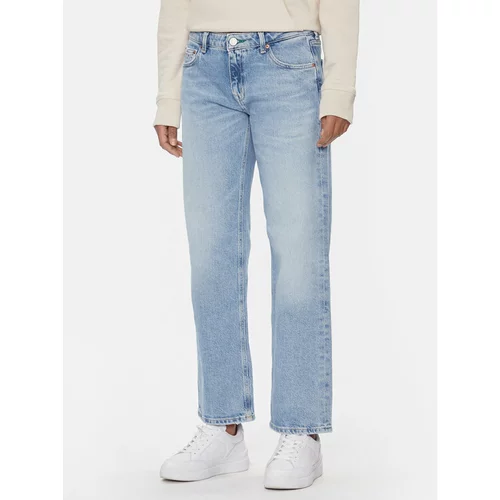 Tommy Jeans Jeans hlače Sophie DW0DW17273 Modra Straight Fit